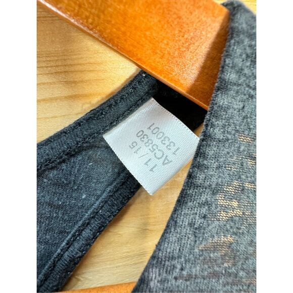 Adidas Women's Size Medium Climalite Gray Burnout Tank Top Lightweight Breathabl - Picture 4 of 8